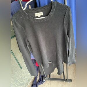 Black Long Sleeve Top